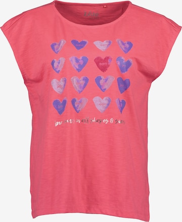 BLUE SEVEN T-shirt i rosa: framsida