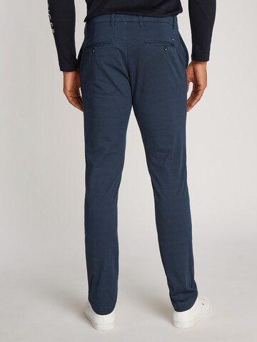 TOMMY HILFIGER Slimfit Hose  'Bleecker' in Blau
