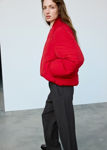 MANGO Between-season jacket 'ALOE' in Red