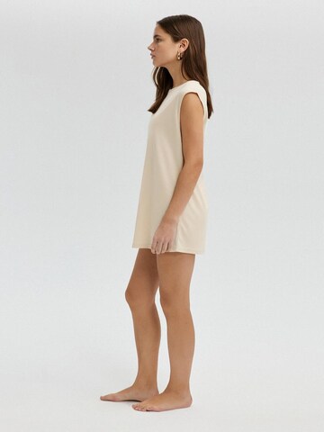 Touche Prive Kleid in Beige