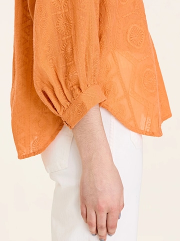 Odd Molly Blouse 'Tuesday' in Oranje