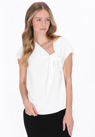 DreiMaster Klassik - Blusa en blanco: frente
