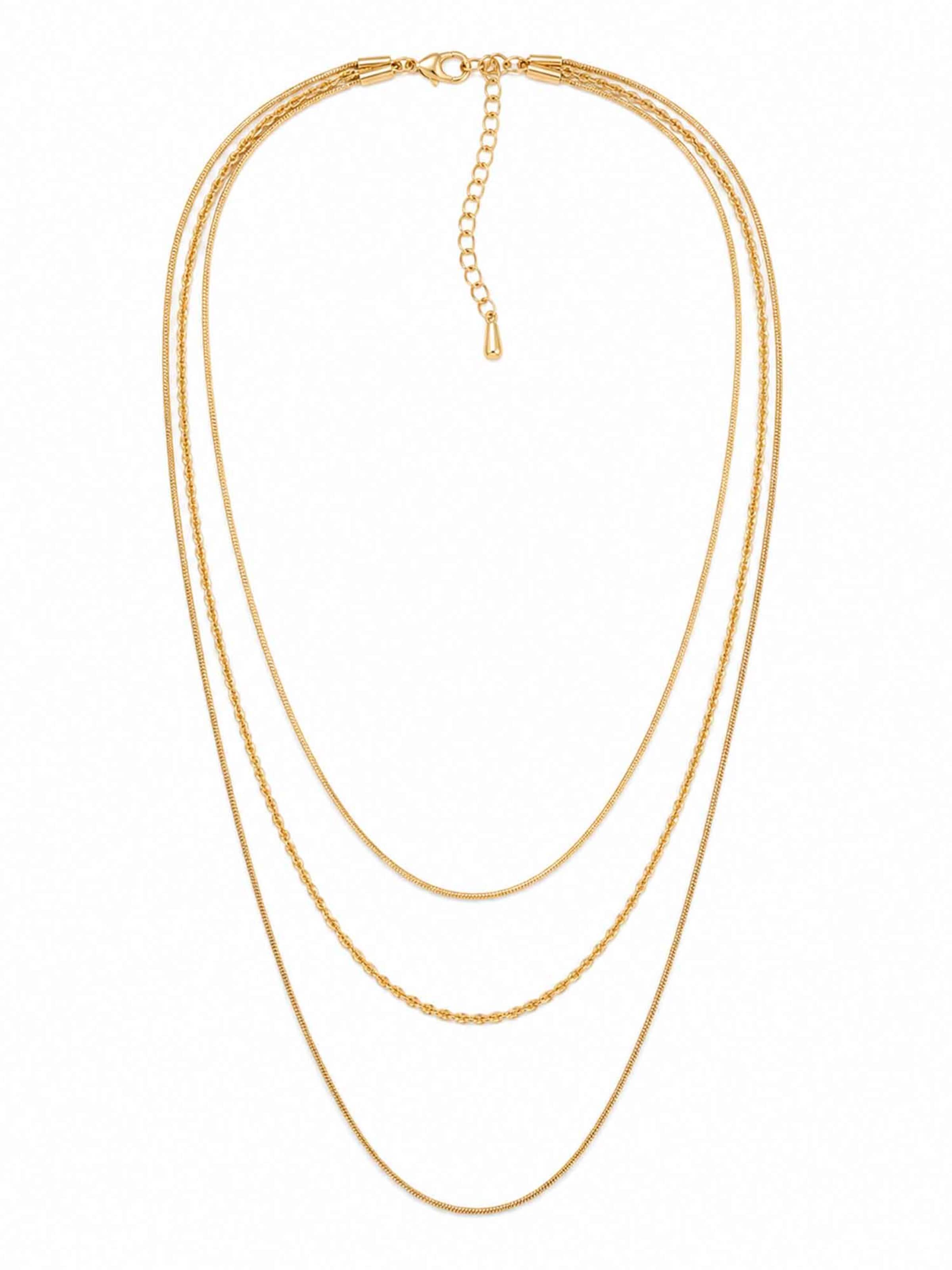 Collana 'Thesira' in Onesize RteRme di colore oro, Visualizzazione prodotti