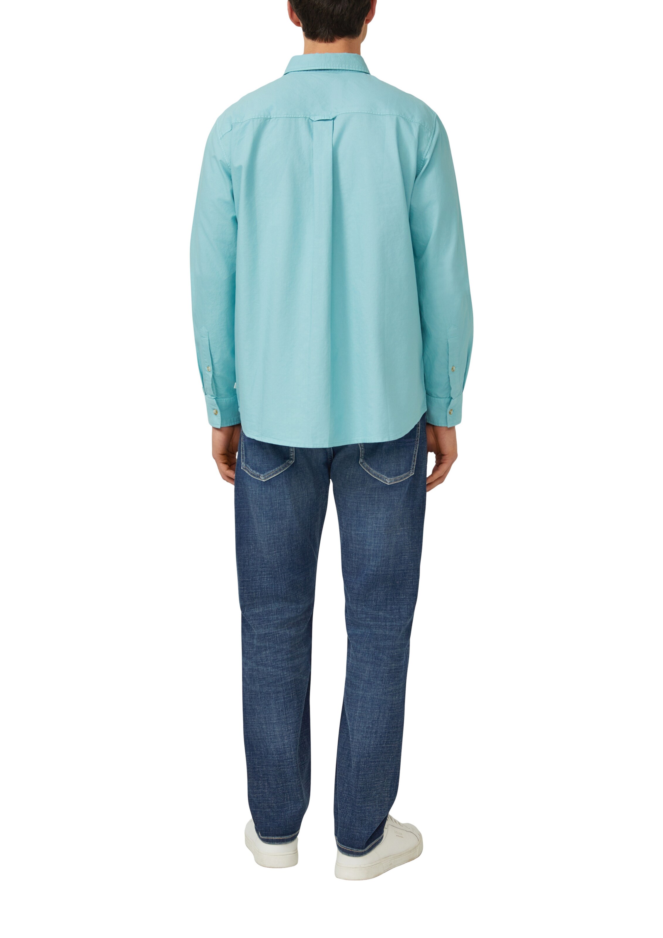 s.Oliver Regular fit Button Up Shirt in Blue