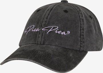Casquette '80's' Pica Pica en noir : devant