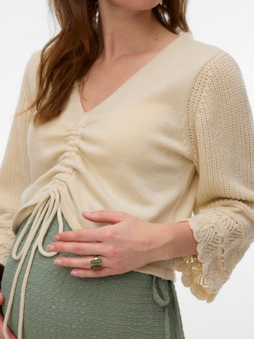 Pull-over MAMALICIOUS en blanc