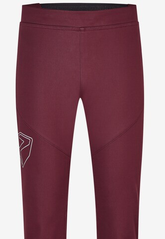 ZIENER Regular Outdoor Pants 'NIFLI' in Red