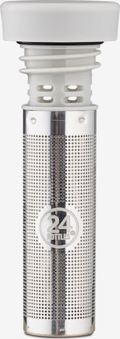 24Bottles Infuser-Deckel 'Teesie' in Silber: Vorderseite