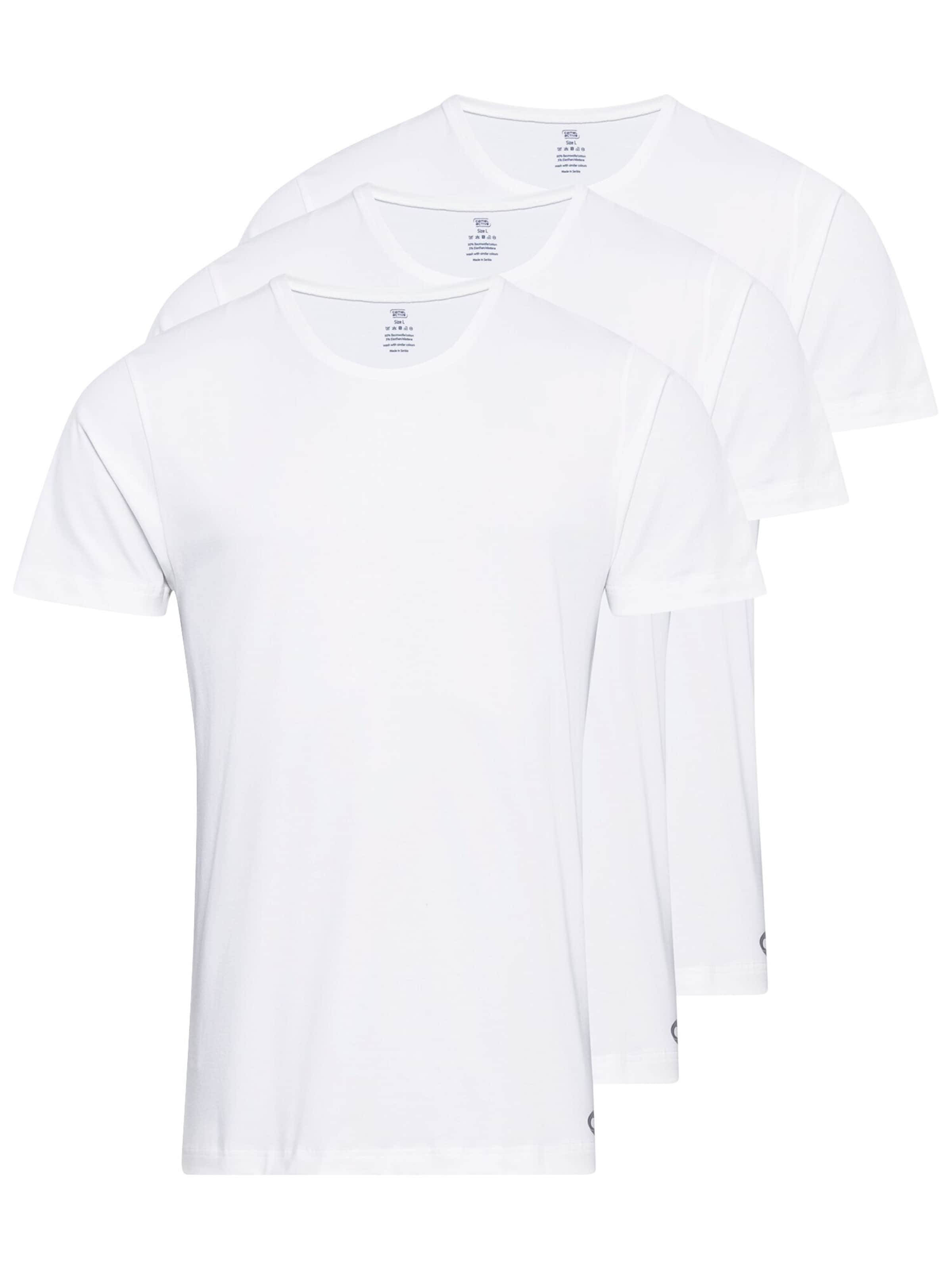 CAMEL ACTIVE Unterhemd in Weiß: Vorderseite