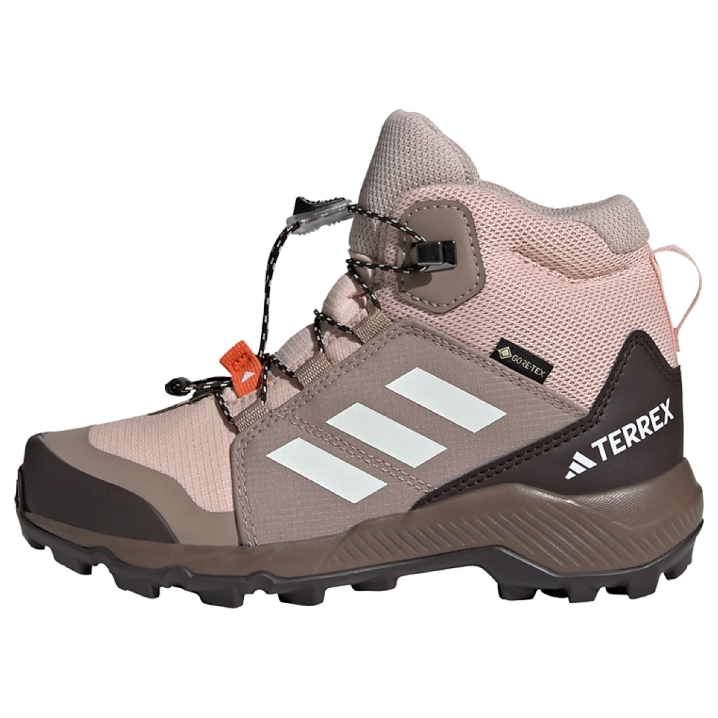 Boots ADIDAS TERREX en rose : devant