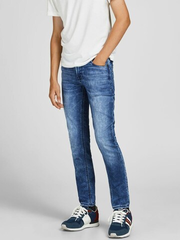 Jack & Jones Junior Regular Jeans 'Glenn' in Blau: Vorderseite