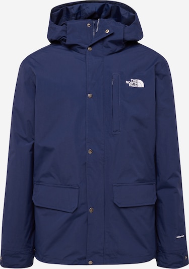 THE NORTH FACE Veste outdoor 'PINECROFT' en bleu marine / blanc, Vue avec produit