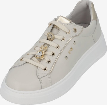 Nero Giardini Lace-Up Shoes 'E409975D' in Beige: front