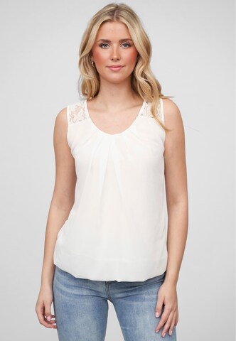 Cloud5ive Blouse in Wit: voorkant