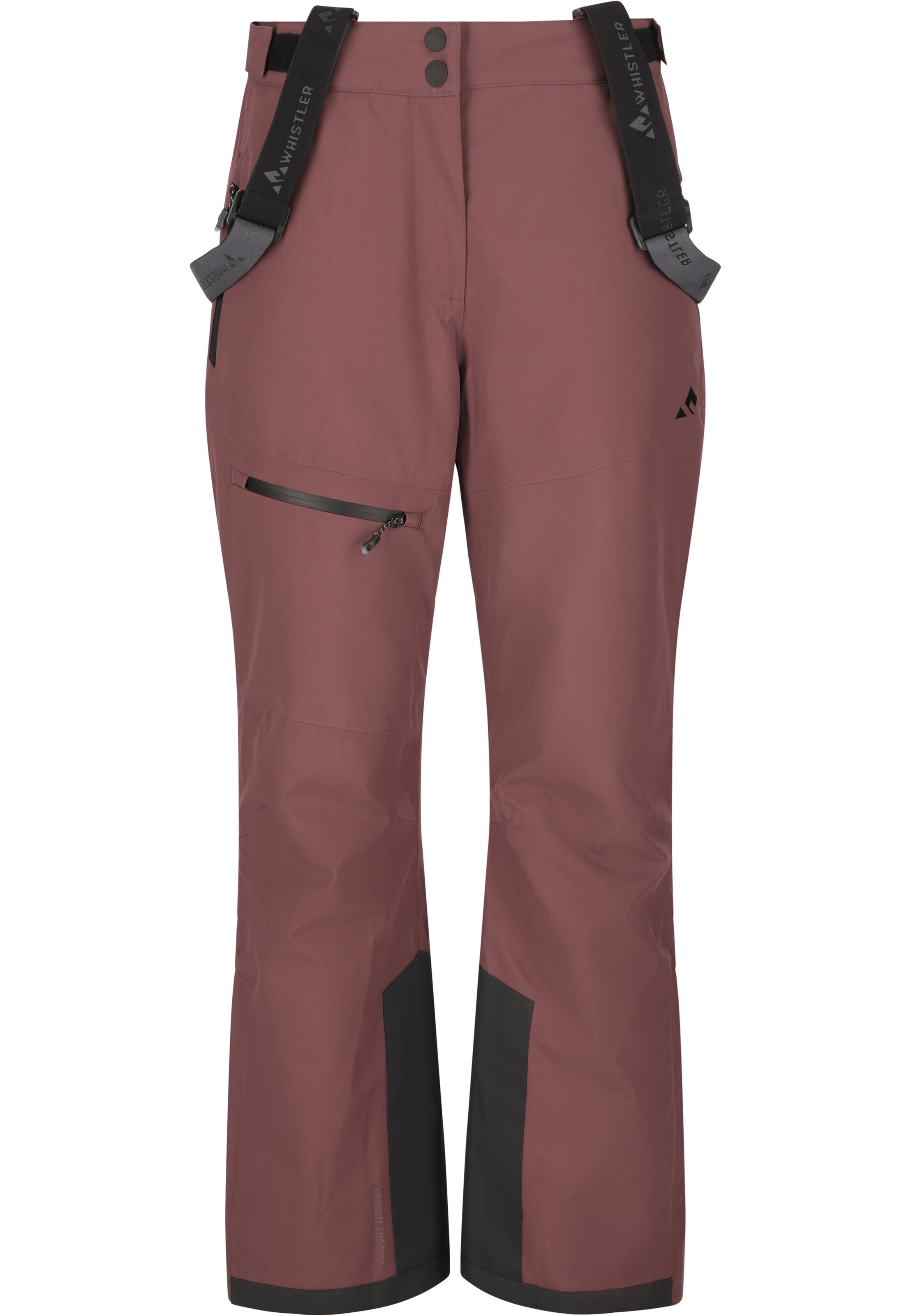 Whistler Regular Sportbroek 'Rossburg' in Rood: voorkant