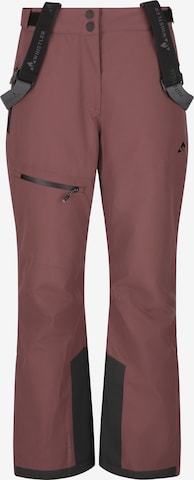 Whistler Regular Skihose 'Rossburg' in Rot: Vorderseite