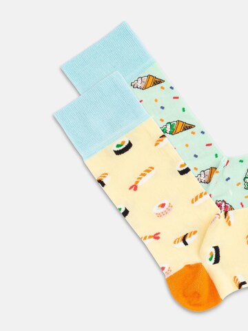DillySocks Sokker 'Lunch Offer' i blandingsfarvet