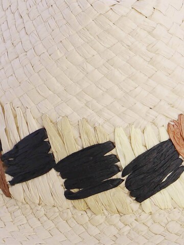 Amichi - Sombrero 'Sombrero para mujer Jeune de fibras naturales trenzadas' en blanco