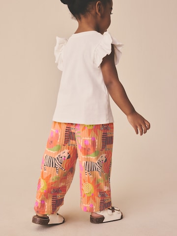 Next Wide leg Broek in Oranje