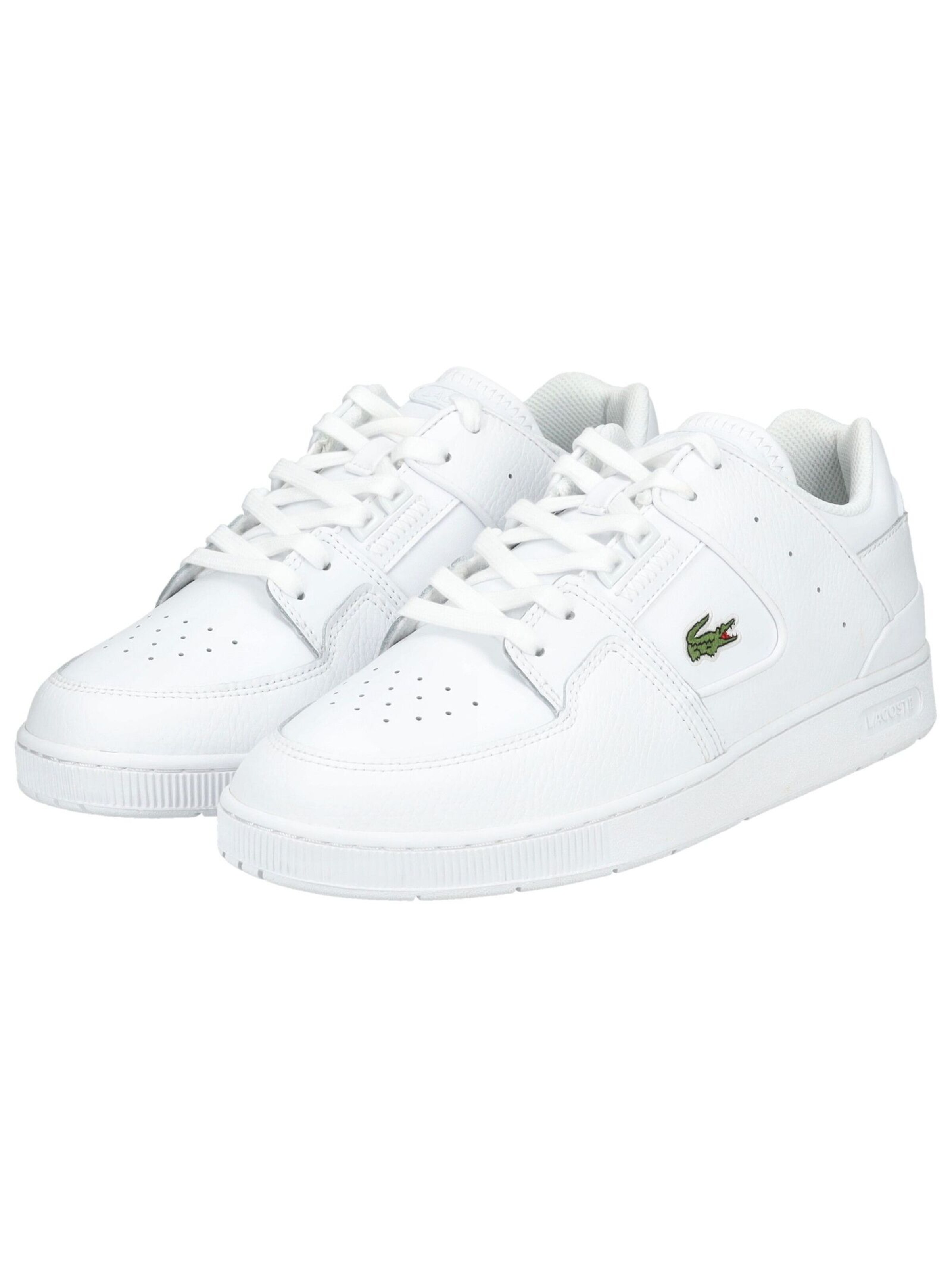 LACOSTE Nizke superge 'Court Cage' | bela barva