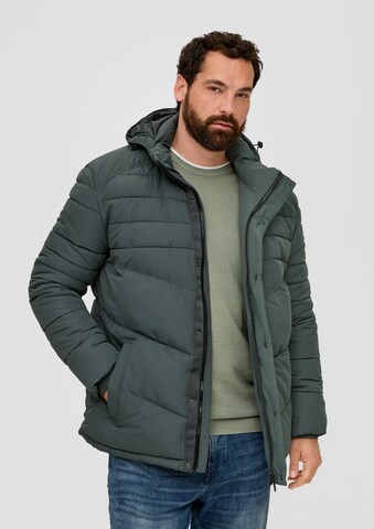 s.Oliver Winter Jacket in Green: front