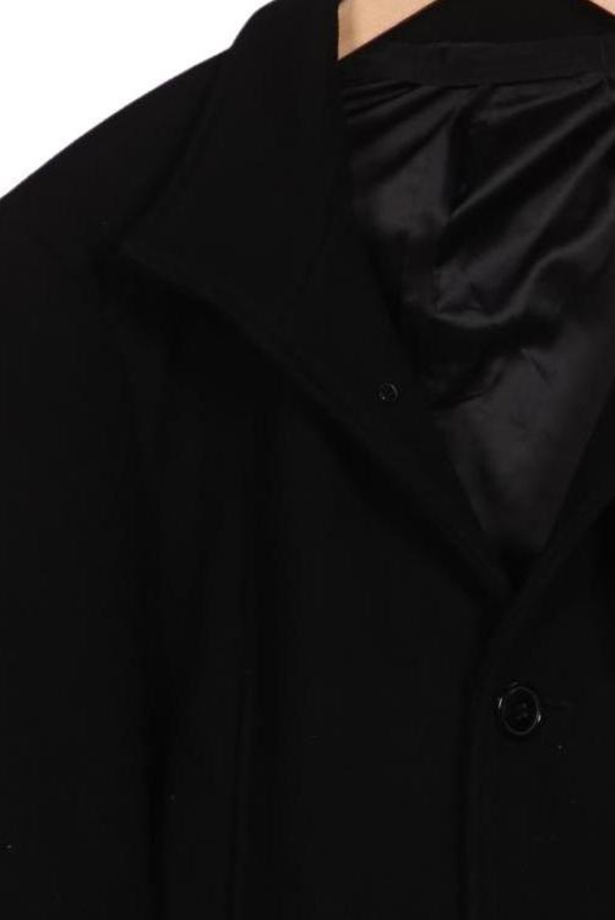 SELECTED Mantel L in Schwarz