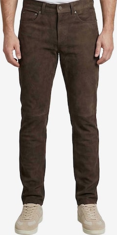 regular Pantaloni 'Björn' di MADDOX in marrone: frontale