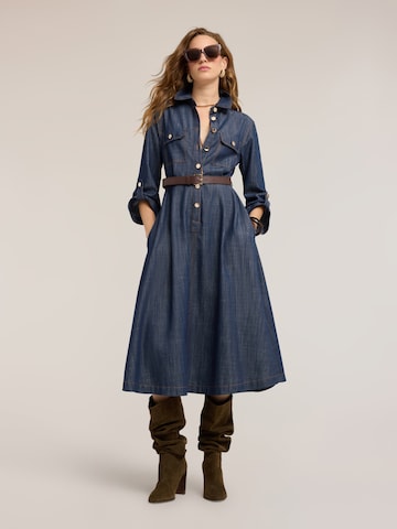 Abito camicia di MOTIVI in blu
