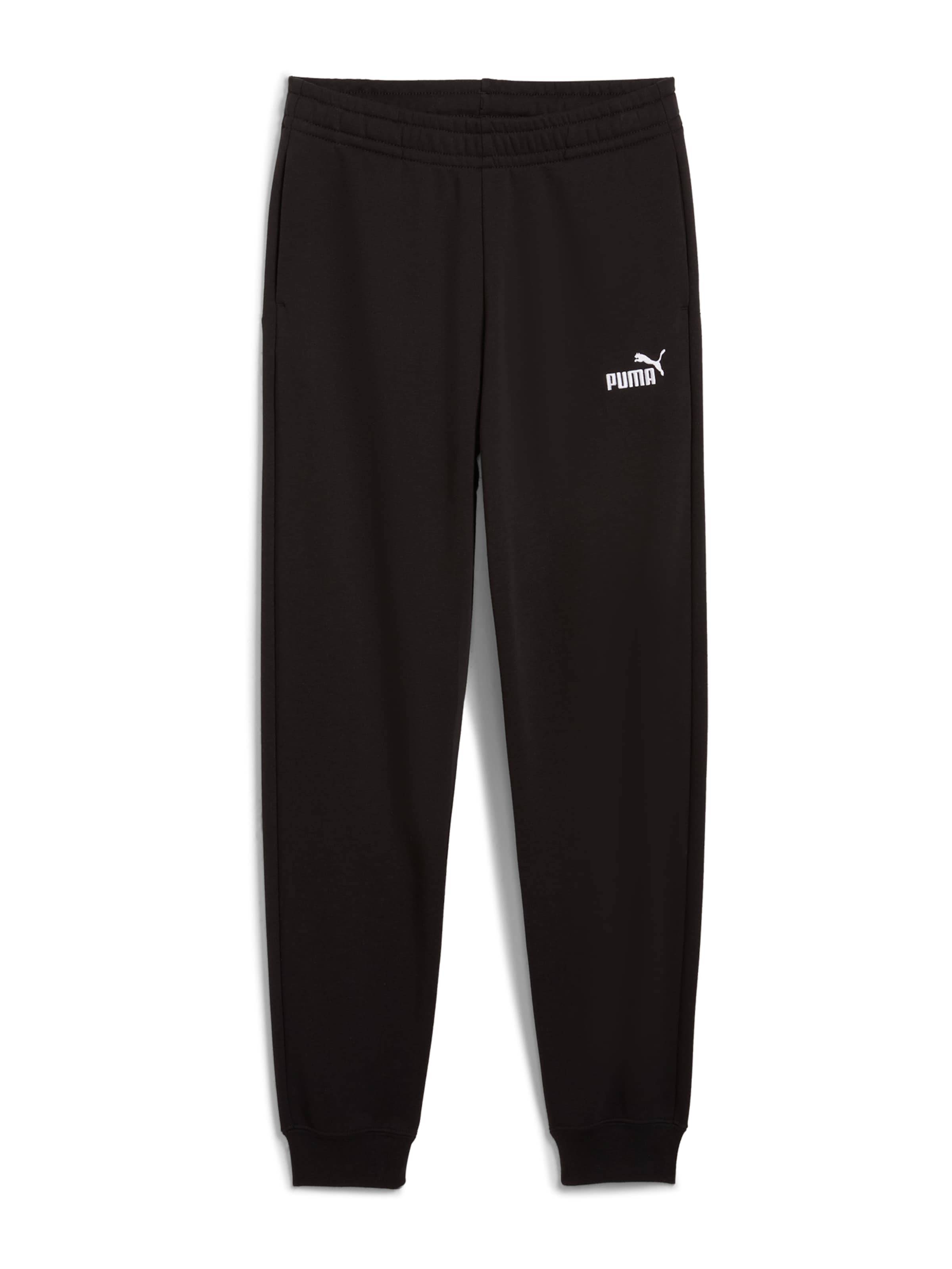 Pantaloni 'ESS No. 1' PUMA pe negru / alb, Vizualizare produs