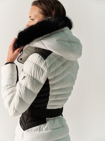 KOROSHI Winterjas in Wit