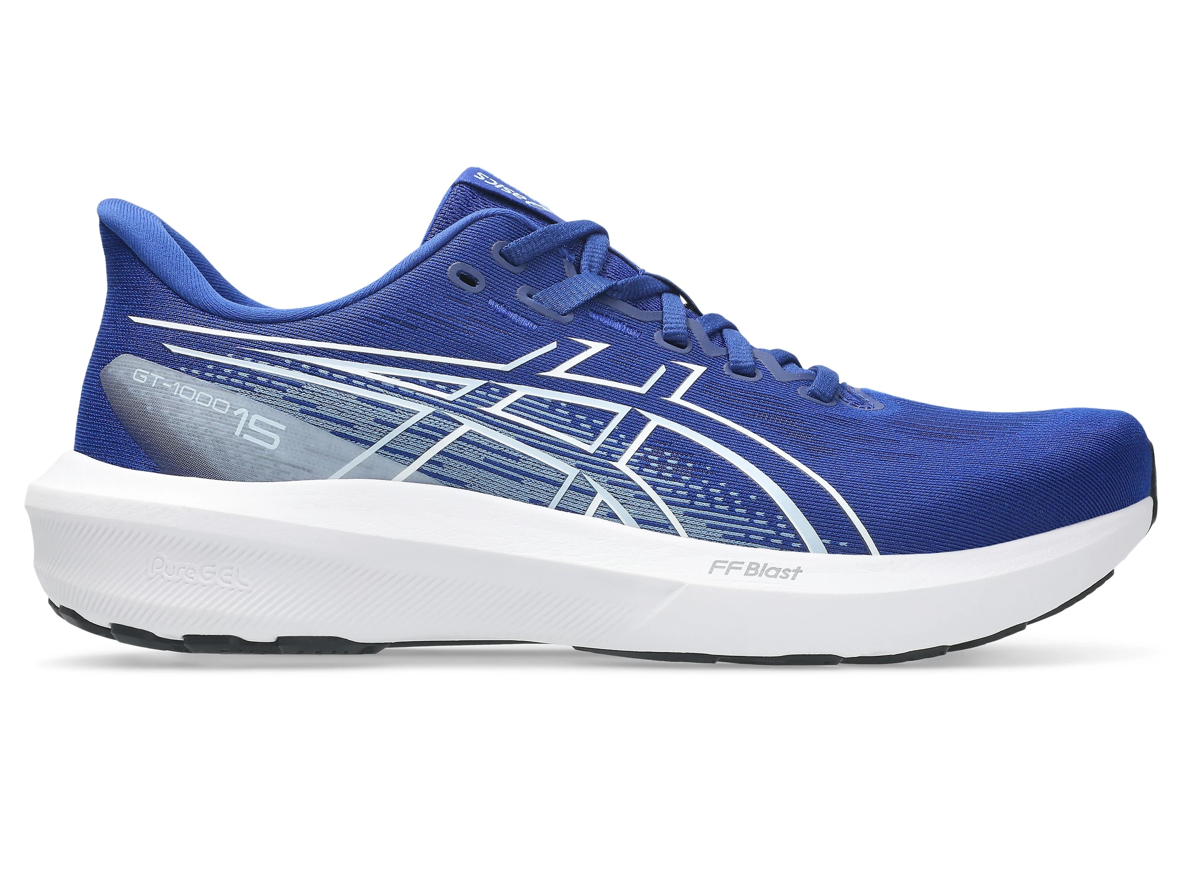 ASICS Laufschuh 'GT-1000 15' in Blau: Vorderseite