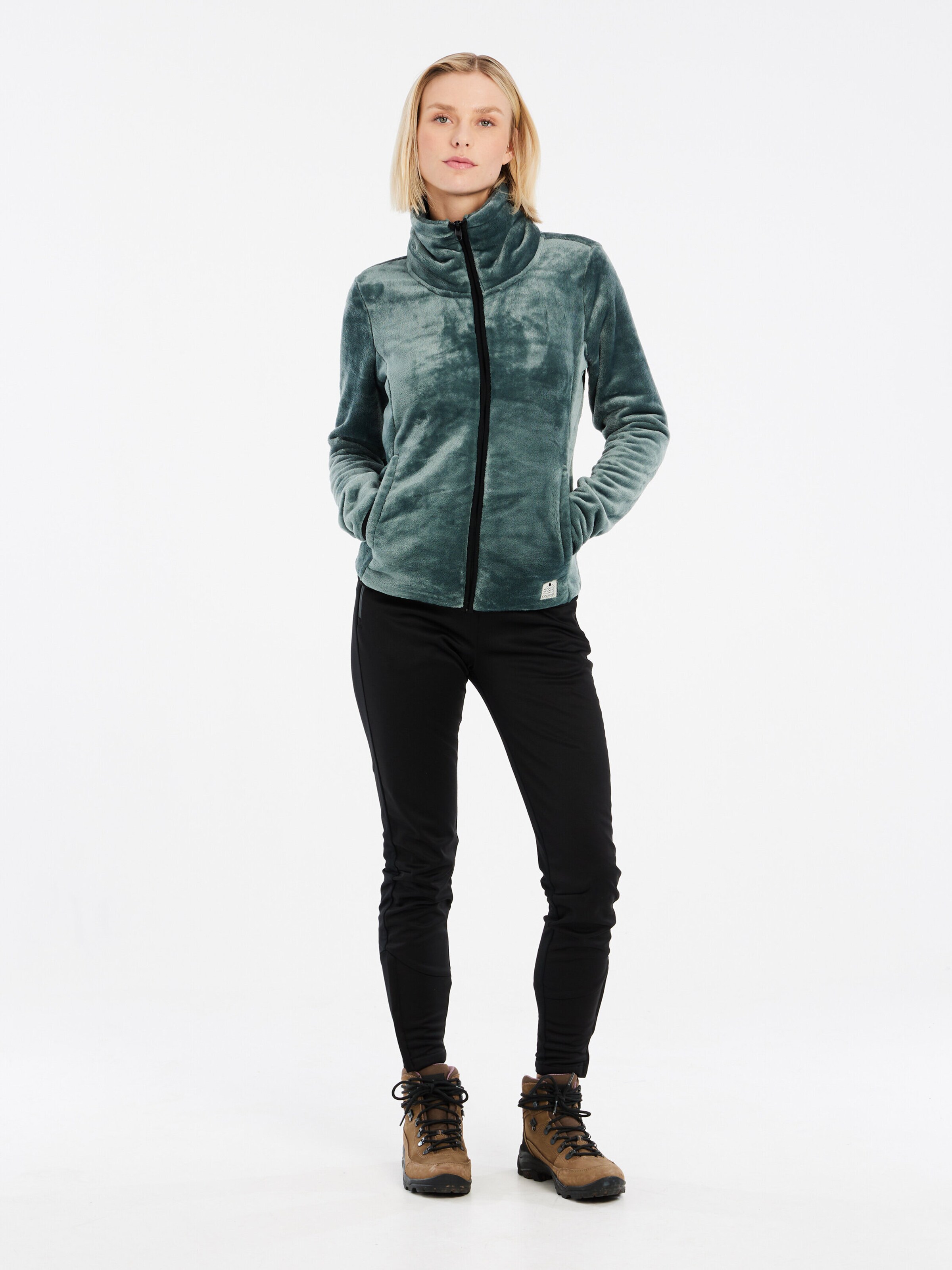 PROTEST Fleecejacke 'PRTVANCE'‌‌‌‌‌‌‌‌‌ in Grün