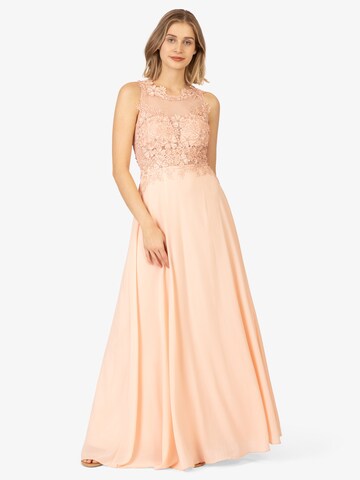 APART Evening Dress in Orange: front