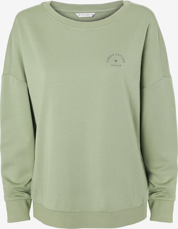 TATUUM Mikina 'YOLANDA' - Zelená: predná strana