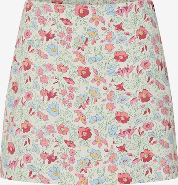 PIECES Rok 'PCSalume' in Beige: voorkant