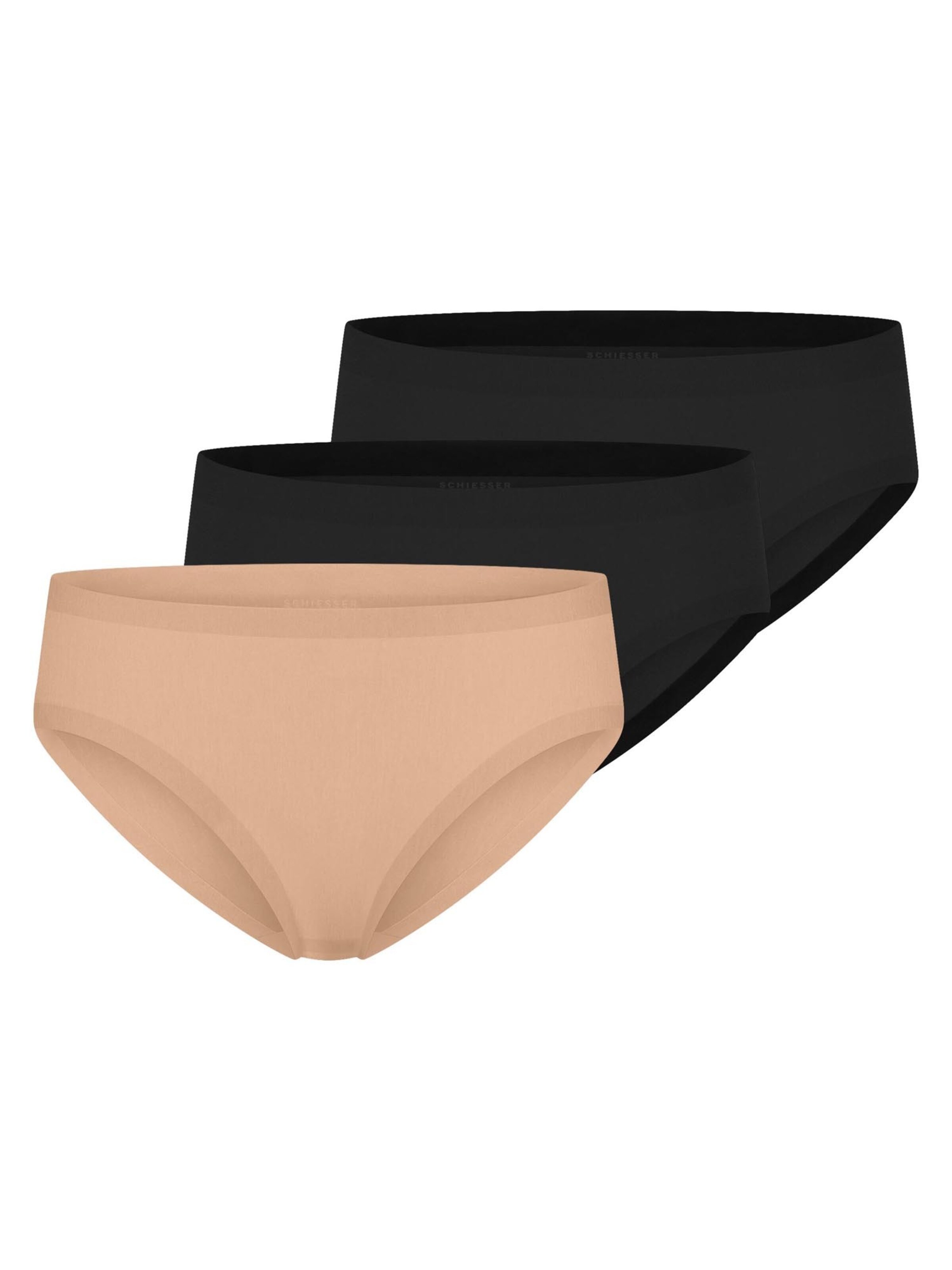 SCHIESSER Panty 'Invisible Cotton' in Brown: front