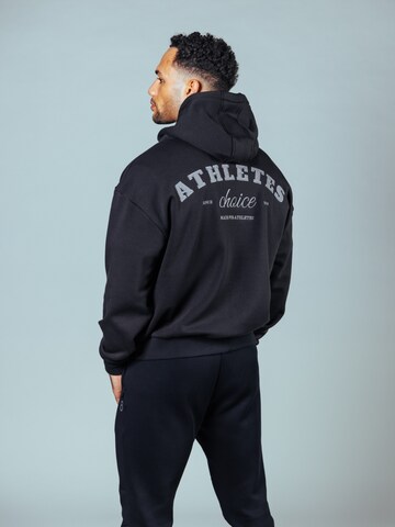 Lifters - Sudadera con cremallera 'Athletes Choice Zip Hoodie Unisex' en negro