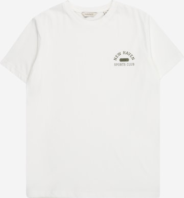 GANT T-shirt i vit: framsida