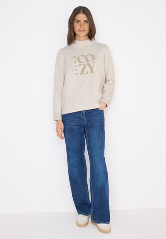 CECIL Sweatshirt in Beige