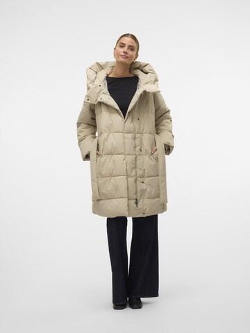 VERO MODA Vinterfrakke i beige