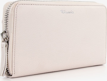 TAMARIS Portemonnee 'Amanda ' in Beige: voorkant