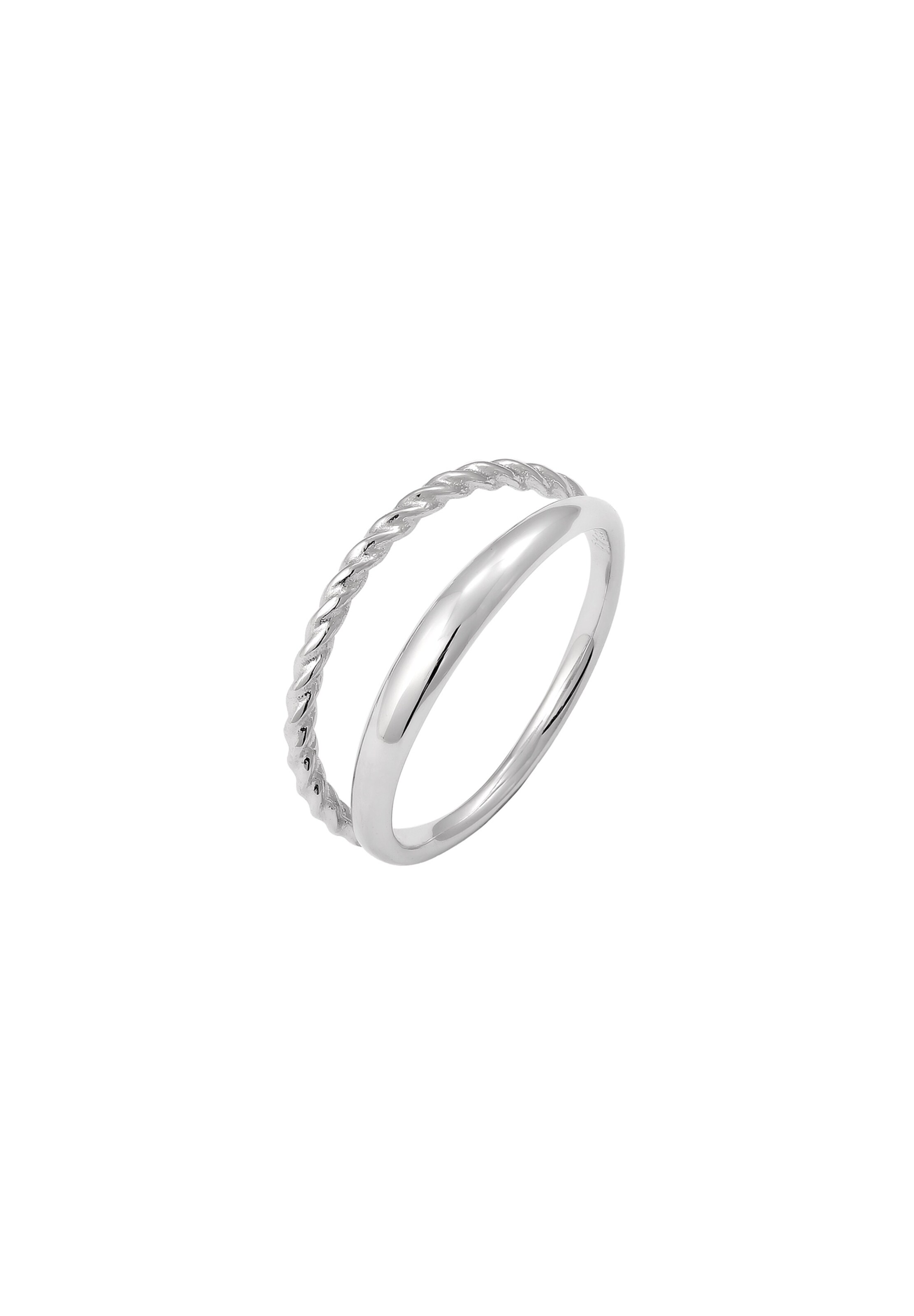 Stilnest Ring in Silber: Vorderseite