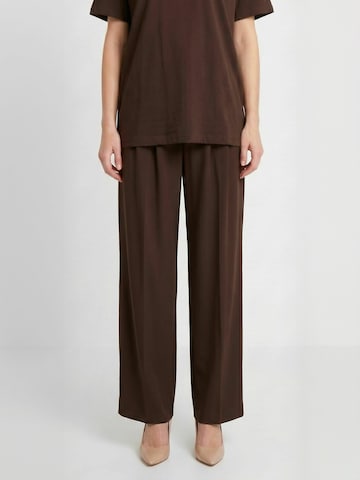 Regular Pantalon ' Amina ' Opal Studio en marron