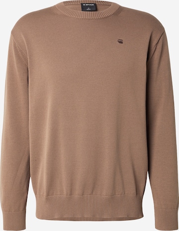 G-STAR Pullover in Braun: Vorderseite