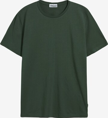 ARMEDANGELS - Regular Fit Camisa 'JAAMES' em verde: frente