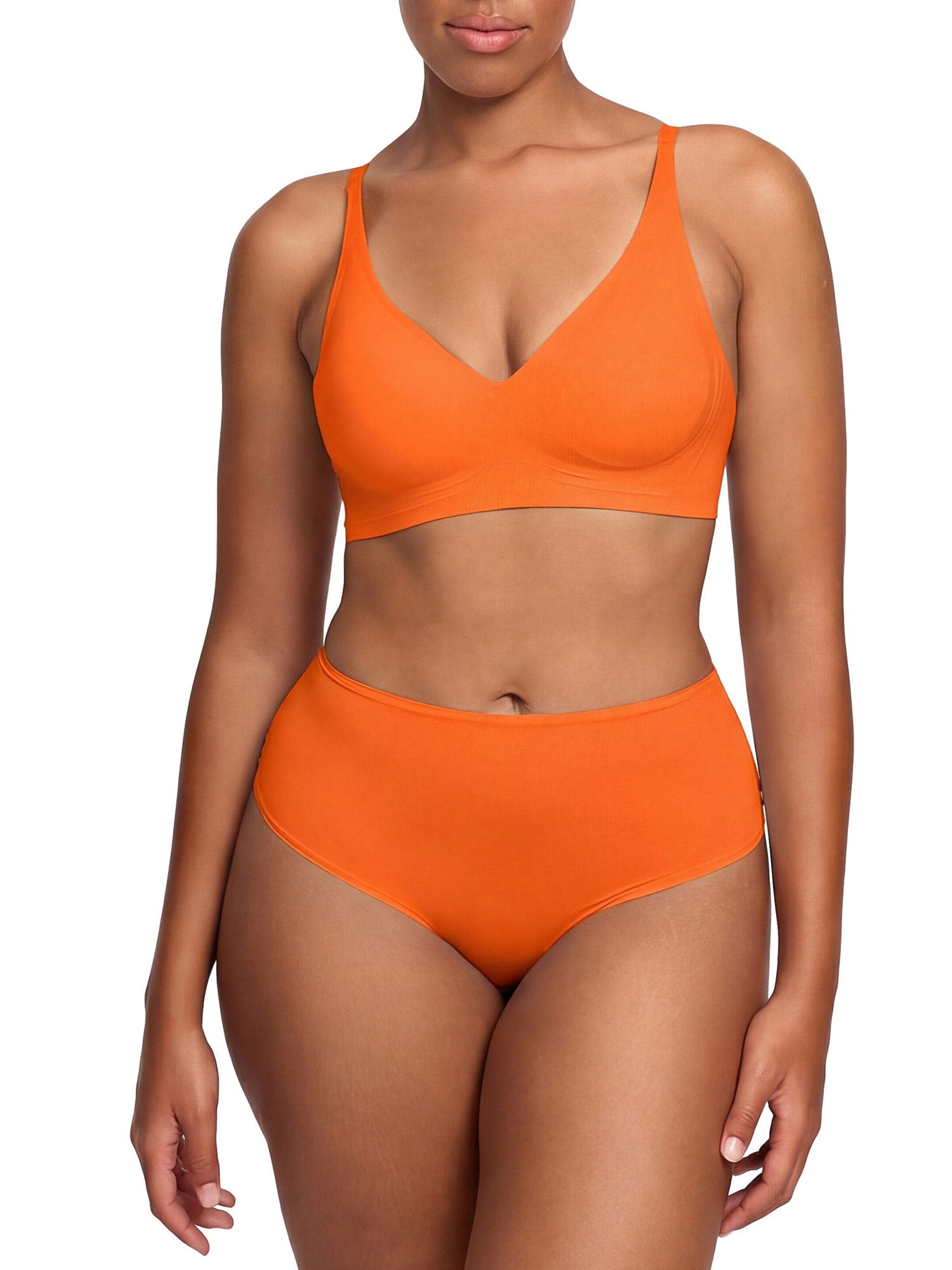 cfab by creamy fabrics Push-up BH 'Comfort Push-Up BH' in Orange