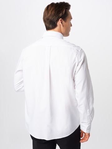 ETERNA Regular fit Button Up Shirt in White