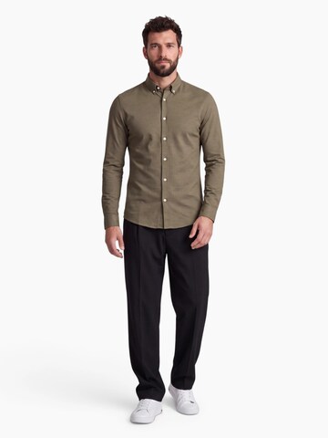 Coupe slim Chemise 'Superflex' Lindbergh en vert
