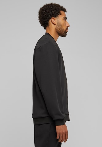 Urban Classics Sweat jacket in Black