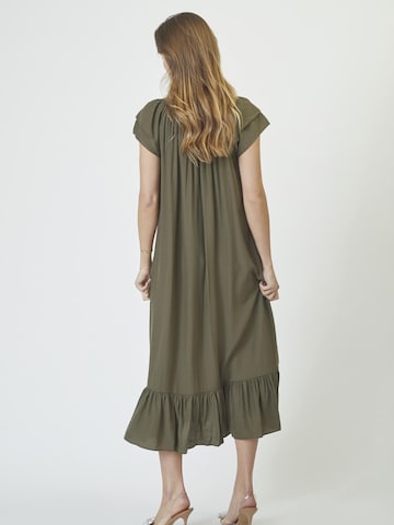 co'couture Kleid 'Sunrise' in Grün